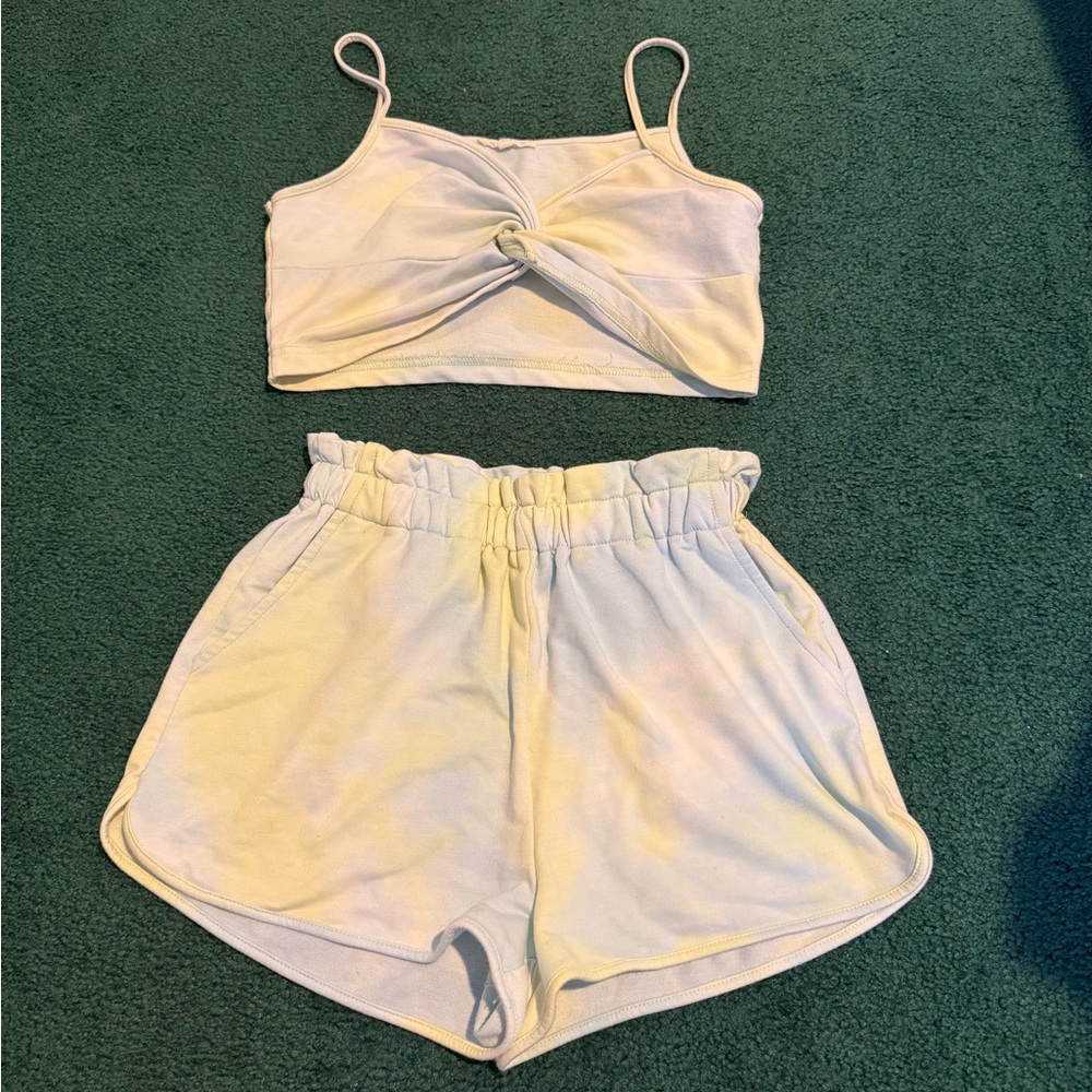 Tye dye matching set